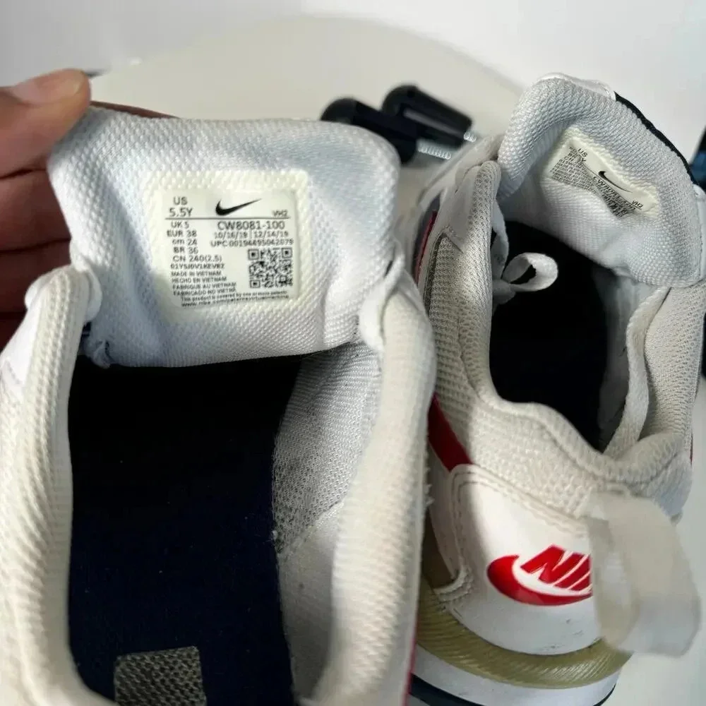 Nike‎ Air Zoom Pegasus 92 USA Olympic Sneakers white, red, gold, navy sz 5.5y